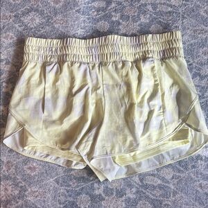 Avia Light Yellow Athletic Shorts